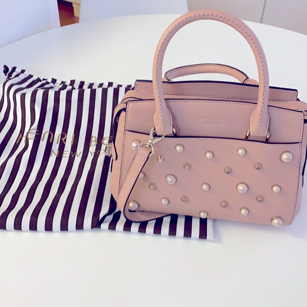 Henri Bendel Mini Satchel & Dust Bag